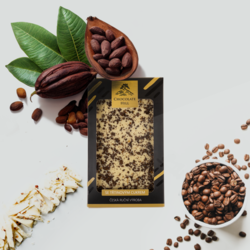 45% bílá čokoláda s výběrovou kávou 62 g