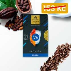 akce - mléčná čokoláda BIO 52%