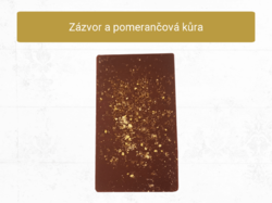 Mini čokoládka se zázvorem a pomerančovou kůrou